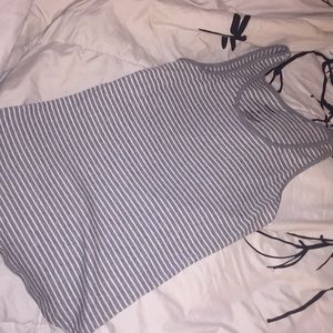 Gray tank top